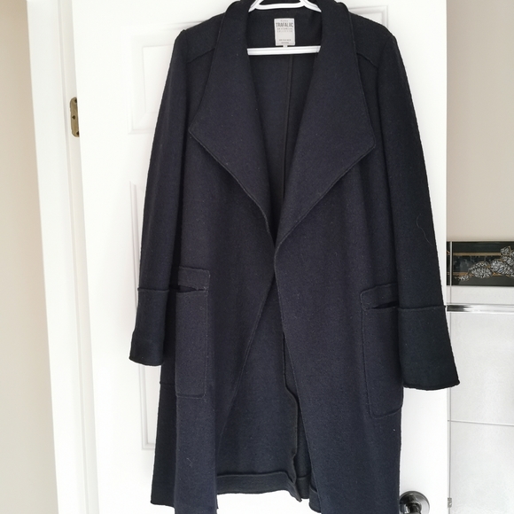 Zara long cape coat